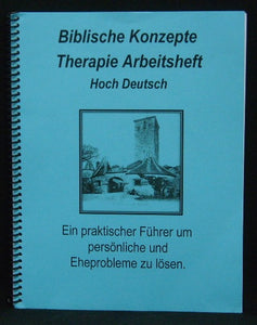 Biblical Concepts Counseling - High German, Germany, Language Workbook