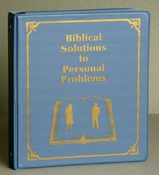 Biblical Solutions to Personal Problems - Manual