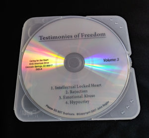 Testimonies of Freedom DVD, Vol. 3