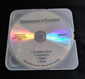 Testimonies of Freedom DVD, Vol. 5